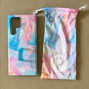 Loopy Pastel Marble Phone Case Samsung S22 Ultra EUC